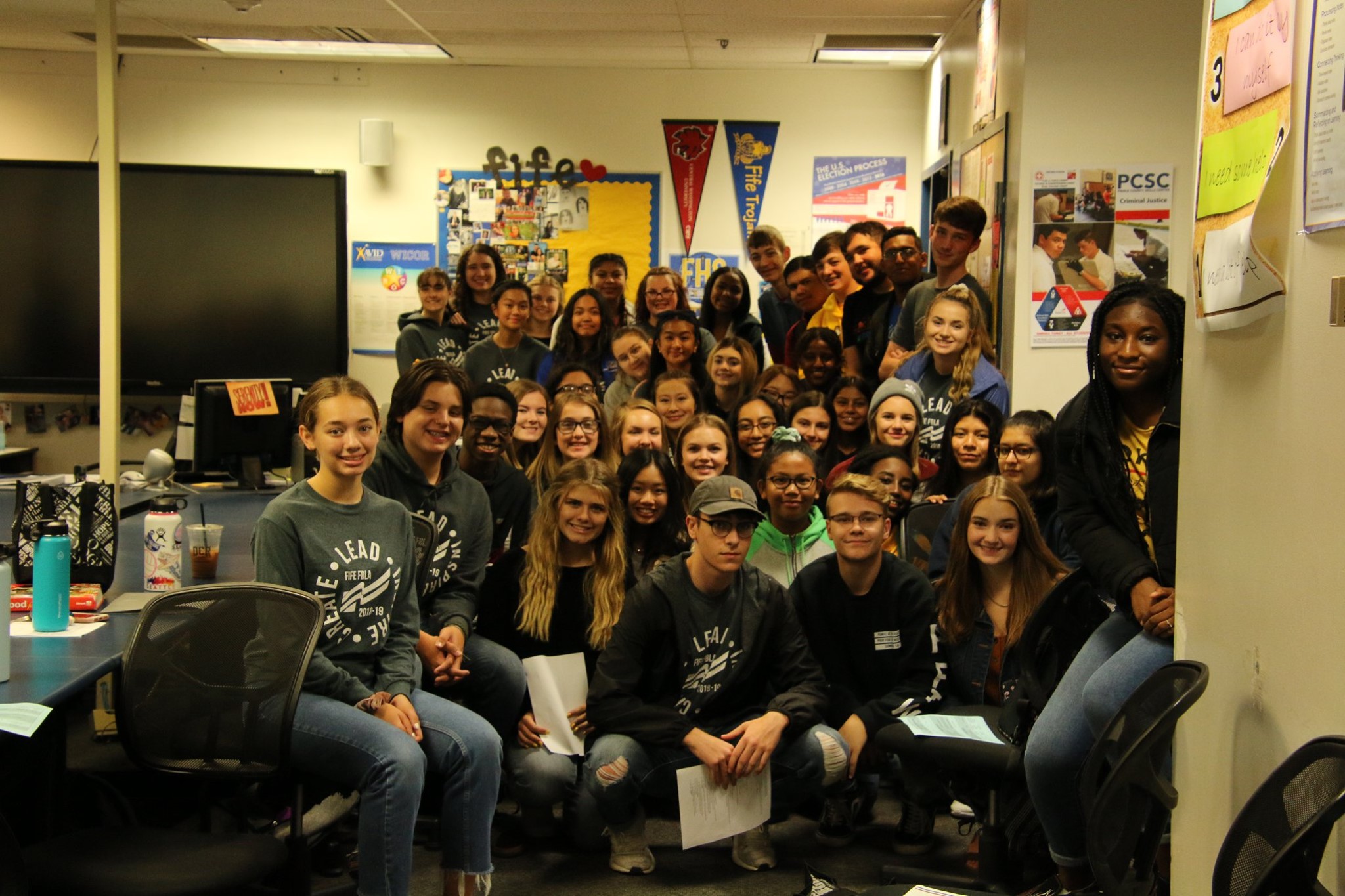 December Chapter of the Month Fife High School Washington FBLA